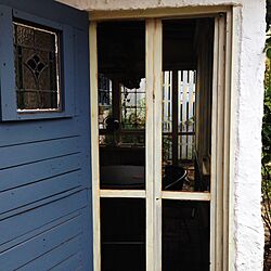 玄関/入り口/ガーデンハウスの網戸、折れ戸のインテリア実例 - 2016-09-06 22:55:20