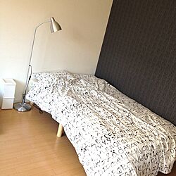 ベッド周り/ワンルーム/IKEA/照明のインテリア実例 - 2013-03-07 08:58:19