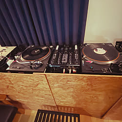 DJ BOOTH/DJ部屋/DJブース/趣味/部屋全体のインテリア実例 - 2021-05-02 00:01:20