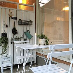 玄関/入り口/IKEAのテーブルセット/IKEA/RC九州支部/花のある暮らし...などのインテリア実例 - 2017-05-07 20:27:52