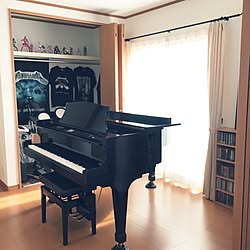 部屋全体/メタラーです/音楽室予定部屋/ジョジョの奇妙な冒険/アイアン...などのインテリア実例 - 2016-02-28 06:15:12