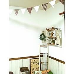 リビング/カフェ風を目指して♪/漆喰壁DIY/フォロー＆いいね！ありがとうございます☆/DIY...などのインテリア実例 - 2016-12-20 19:52:25