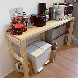 DIY テーブル/DIY/新築一戸建て/キッチンのインテリア実例 - 2022-05-18 20:39:12