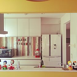 キッチン/おもちゃ/ペンキ/壁紙/DIY...などのインテリア実例 - 2015-11-12 13:13:55