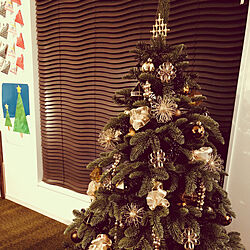 クリスマス/クリスマスツリー150cm/リビングのインテリア実例 - 2020-11-15 01:12:07