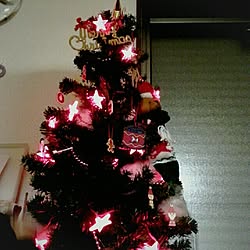 リビング/クリスマスツリー/IKEA/セリアのインテリア実例 - 2013-11-26 19:25:41