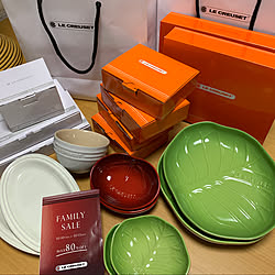 戦利品/lecreuset/お皿好き/おさら/るくるーぜ...などのインテリア実例 - 2019-10-14 09:41:01