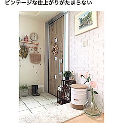 リメイクシート/壁紙DIY/フロアシート/壁紙屋本舗/掲載ありがとうございます♡...などのインテリア実例 - 2019-11-26 07:35:47