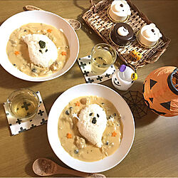 机/HappyHalloween/シチューオンライス/手作りケーキ/ケーキ...などのインテリア実例 - 2018-10-27 11:32:43