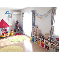 壁/天井/ドールハウス/IKEA/こどもと暮らす/おもちゃ収納...などのインテリア実例 - 2016-12-25 23:02:20