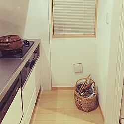 キッチン/かご/野菜の収納のインテリア実例 - 2016-01-16 21:11:02