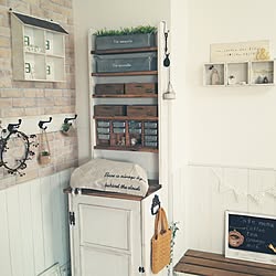 アメブロやってます♪/マンション感を消したい/カラボリメイク/壁紙屋本舗/板壁DIY...などのインテリア実例 - 2015-07-15 13:19:34