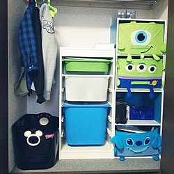 棚/こども部屋/IKEA/disney/おもちゃ収納のインテリア実例 - 2015-04-22 09:28:11