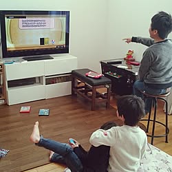 部屋全体/WiiU/ステンシル/レトロゲーム/椅子...などのインテリア実例 - 2017-03-12 16:35:22