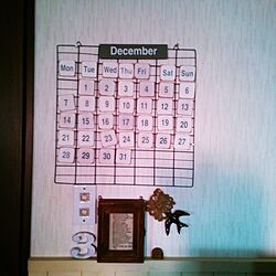 壁/天井/カレンダーのインテリア実例 - 2015-12-28 15:28:26