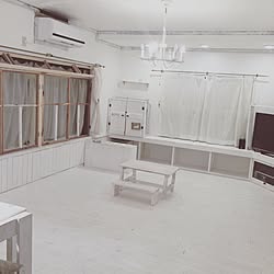 部屋全体/ホワイトインテリア/中古住宅/セルフリノベーション/RC兵庫支部...などのインテリア実例 - 2015-09-08 20:45:29