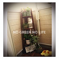 玄関/入り口/NO GREEN NO LIFE/salut!/IKEA/ナチュラルキッチン...などのインテリア実例 - 2015-06-08 14:16:29