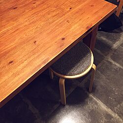 机/unico ダイニングテーブル/IKEAのインテリア実例 - 2017-01-08 15:21:04