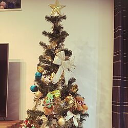 リビング/子育て×インテリア/クリスマス/クリスマスツリーのインテリア実例 - 2016-12-15 23:30:00