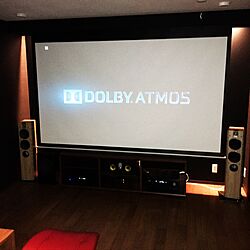 音楽/DOLBY ATMOS/ホームシアターのインテリア実例 - 2016-12-31 08:49:37