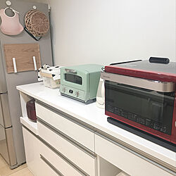 アラジントースター/カップボード/IKEA/ニトリ/キッチンのインテリア実例 - 2021-02-25 20:00:46