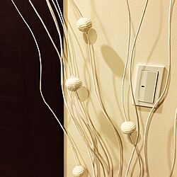 IKEA/編み物/マンション暮らし/壁/天井のインテリア実例 - 2016-02-01 18:22:12