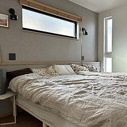 ベッド周り/北欧/IKEA/ニトリのインテリア実例 - 2023-07-28 18:21:20