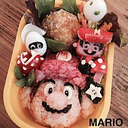 お弁当/キャラ弁/マリオのインテリア実例 - 2015-01-15 07:29:29