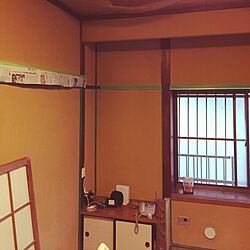 壁/天井/養生中/築40年以上/日本家屋/和室を改造...などのインテリア実例 - 2017-07-05 17:55:00
