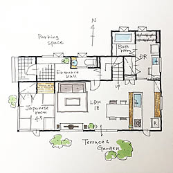 部屋全体のインテリア実例 - 2018-01-08 10:16:18