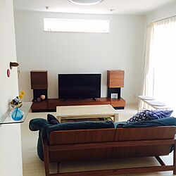 部屋全体/シンプルにすっきりと暮らす/フジファニチャー/unico/IKEAのインテリア実例 - 2017-06-18 14:30:35