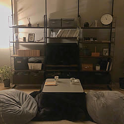 部屋全体/こたつ/観葉植物/無印良品/IKEA...などのインテリア実例 - 2023-11-28 20:17:59