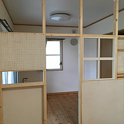 ２×４材/ラブリコ/DIY/部屋全体/子供部屋...などのインテリア実例 - 2019-08-09 15:38:49