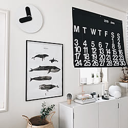 stendig calendar/時計/Normann Copenhagen/ノーマンコペンハーゲン/ペーパーコレクティブ...などのインテリア実例 - 2019-06-28 16:02:40