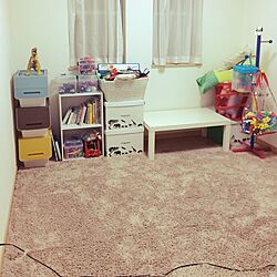 部屋全体/子供部屋男の子/こどもの物/DIY初心者/建売住宅...などのインテリア実例 - 2017-03-04 20:20:33