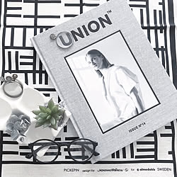 Union/union magazine/モノトーン/白黒/igやってます☆...などのインテリア実例 - 2019-04-16 17:30:02