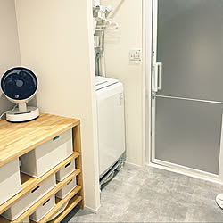 縦型洗濯機/ホワイトインテリア/ウルトラファインバブル/TOSHIBA/バス/トイレのインテリア実例 - 2021-03-30 05:53:22