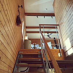 壁/天井/逆階段/BESSの家/ワンダーデバイスのインテリア実例 - 2016-11-09 13:19:29