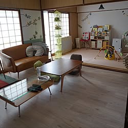 部屋全体/ジョイントマット/クッションフロア/賃貸DIY/DIY...などのインテリア実例 - 2016-12-09 23:38:52