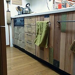 キッチン/DIY/キッチン収納扉の作成のインテリア実例 - 2013-10-23 02:41:33