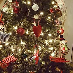 リビング/クリスマスツリー/IKEA/モノトーン/雑貨のインテリア実例 - 2015-12-21 14:00:16
