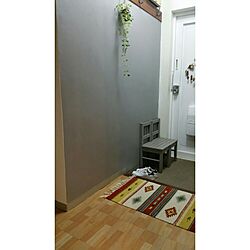 玄関/入り口/セルフペイント/ニトリ/IKEAのインテリア実例 - 2016-01-06 15:48:00