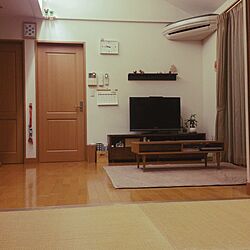 部屋全体/ソファーなしリビング/和室からの眺め/テレビボートのインテリア実例 - 2014-05-07 21:51:47