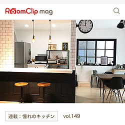 連載 憧れのキッチン/RoomClip mag/いつもいいねありがとうございます♡/いいね&フォローありがとうございます☆のインテリア実例 - 2017-12-16 21:22:50