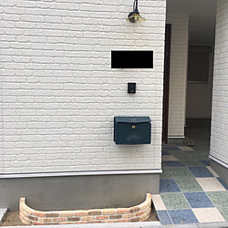 玄関/入り口/DIY/アプローチ/花壇のインテリア実例 - 2018-01-05 14:26:13