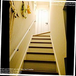 部屋全体/トイレのドア/階段/好きな場所♡/電球色...などのインテリア実例 - 2017-05-12 00:15:57