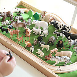 動物フィギュア/Schleich/シュライヒのインテリア実例 - 2022-12-21 05:35:43