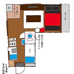 部屋全体/間取り図のインテリア実例 - 2013-01-18 19:03:57