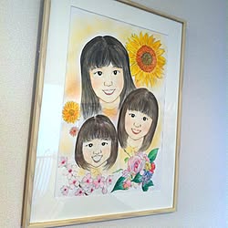 壁/天井/水彩画のインテリア実例 - 2012-11-05 09:30:23