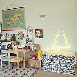 子供部屋/キッズスペース/Xmas仕様/IKEAのインテリア実例 - 2015-11-12 11:04:57